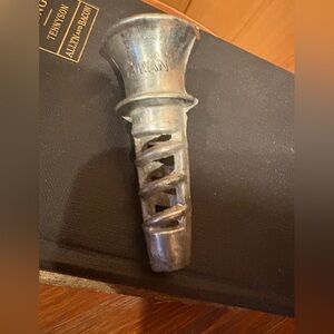 Vintage 1960’s Screw In Fruit Juicer Silver Toned